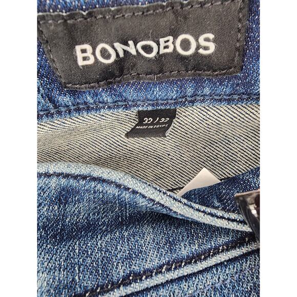 Bonobos Men's Inkblot Blue Tailored Fit Jeans Size 32×32 - Picture 6 of 10